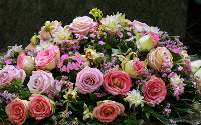 Funeral Flowers by Lark Rise Flowers, independent florist in Bicester